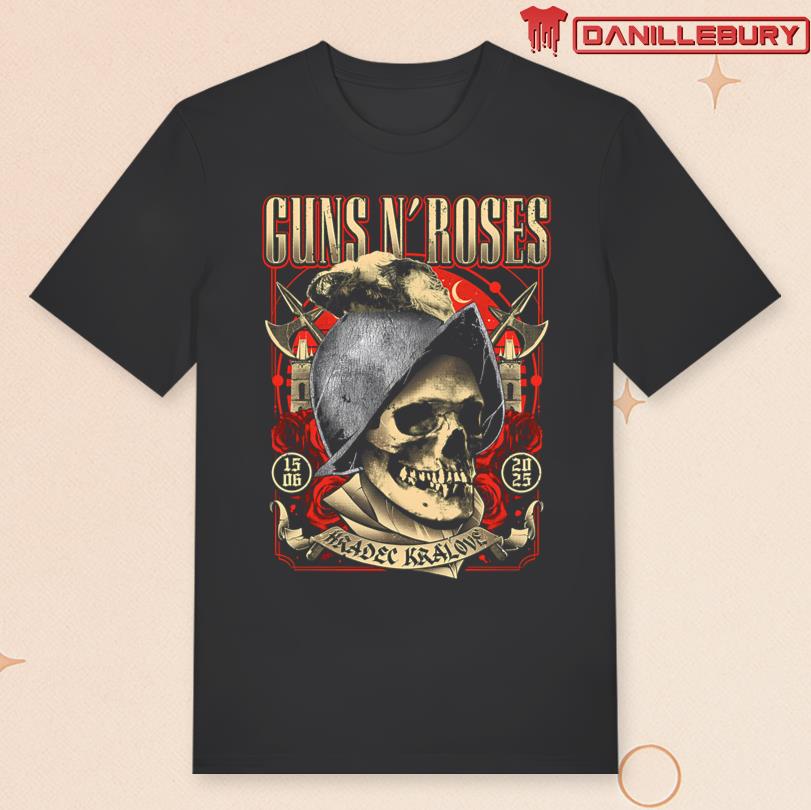 Guns N\' Roses June 15 2025 Hradec Kralove CZ Shirt