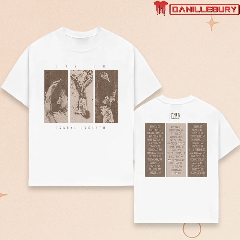 Hozier 2025 Tour Unreal Unearth Shirt