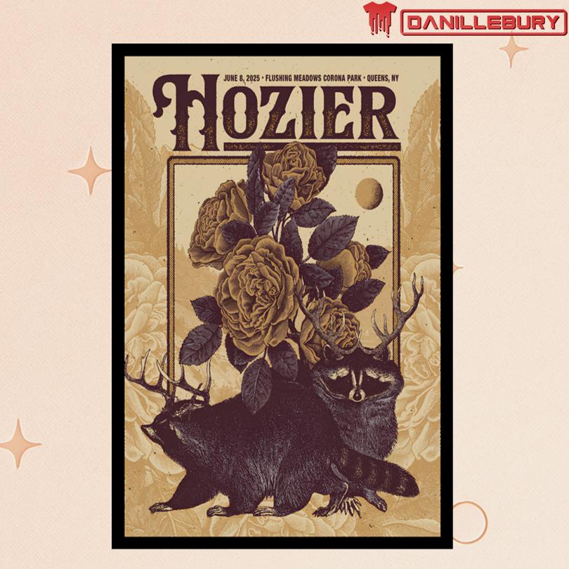 Hozier Poster Queens NY June 8 2025