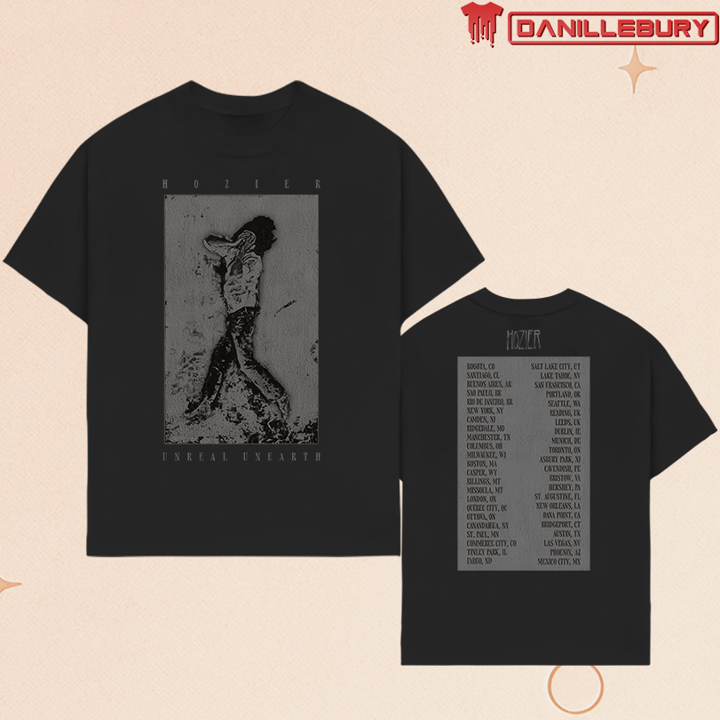 Hozier Unreal Unearth 2025 Photo Tour Tee