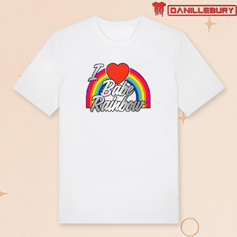 I heart Babe Rainbow Tee