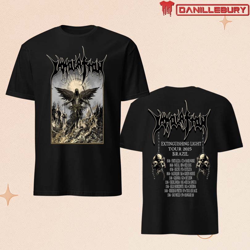 Immolation Brazil Tour 2025 Shirt