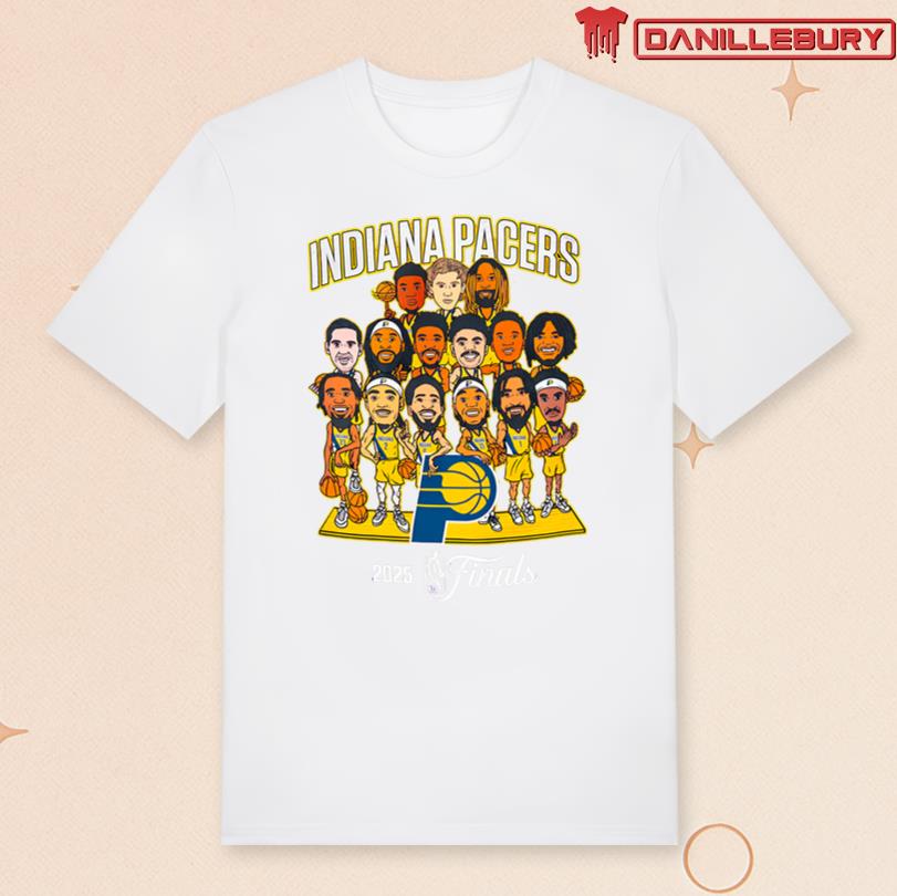 Indiana Pacers 2025 NBA Finals Team T-shirt