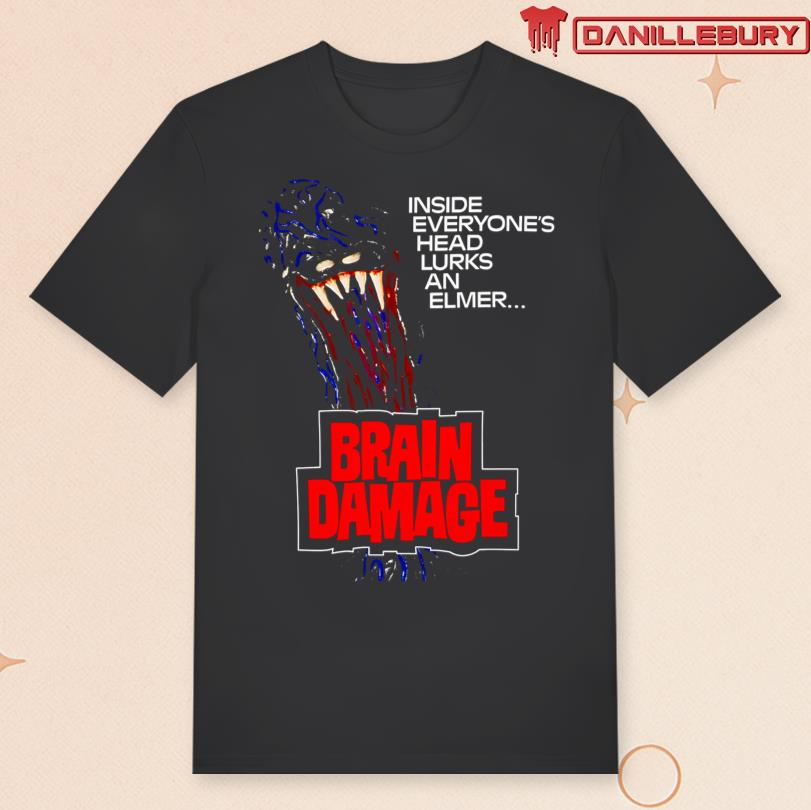 Iron Fortress Records Brain Damage T-shirt