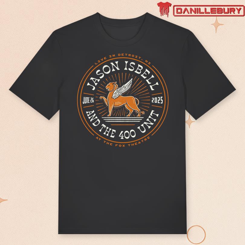 Jason IsBell At the Fox Theatre June 26 2025 Tour Tee