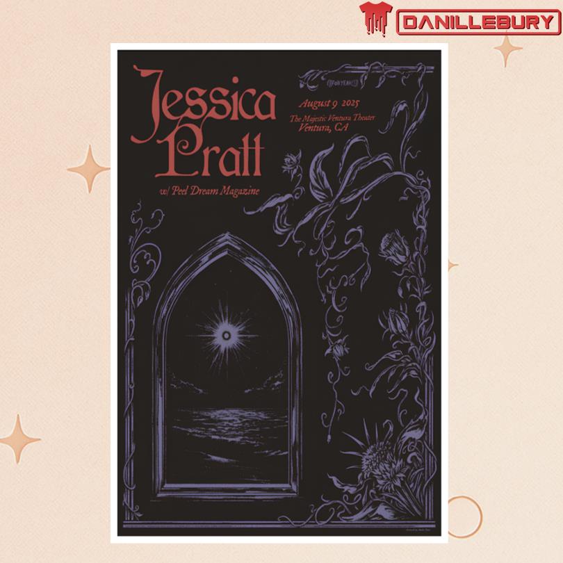 Jessica Pratt At Ventura CA August 9 2025 Poster