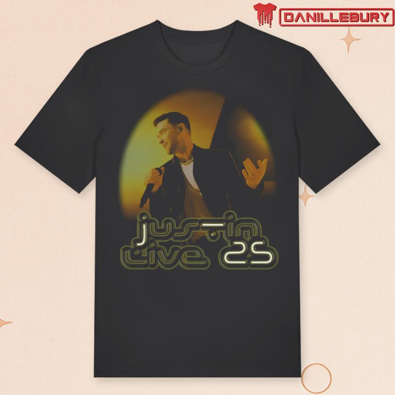 Justin Live 25 Tee