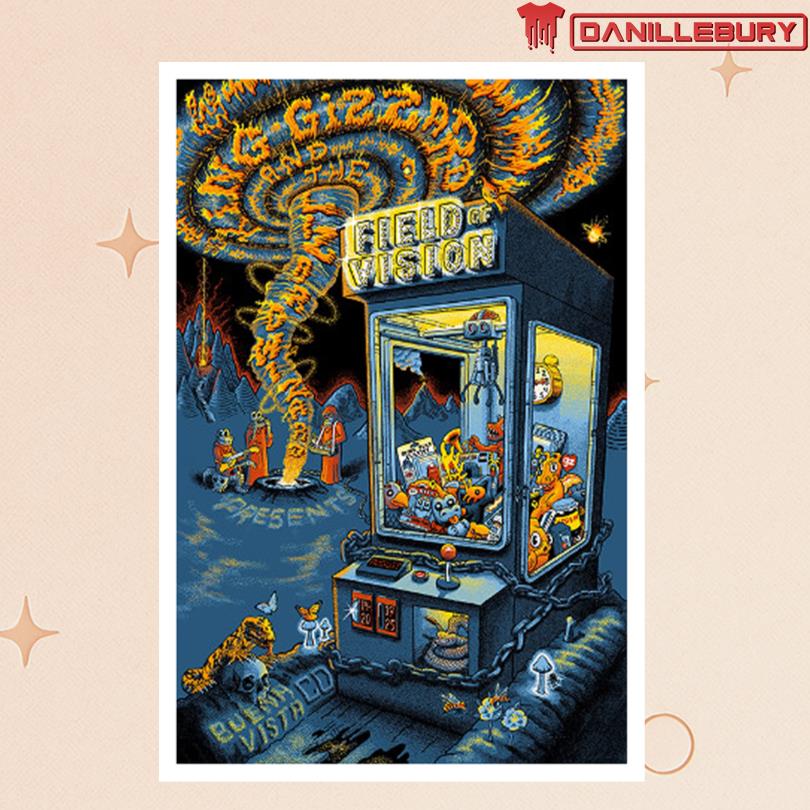 King Gizzard And The Lizard Wizard Poster Buena Vista CO Aug 14-17 2025