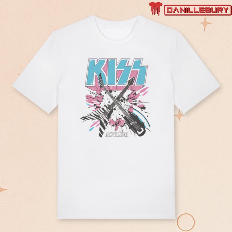 Kiss Band Asylum Guitars Tee