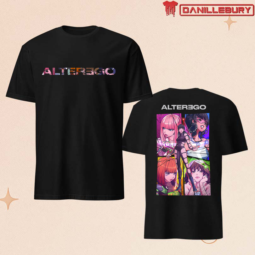 Lalisa Alter Ego Comic Collage Shirt
