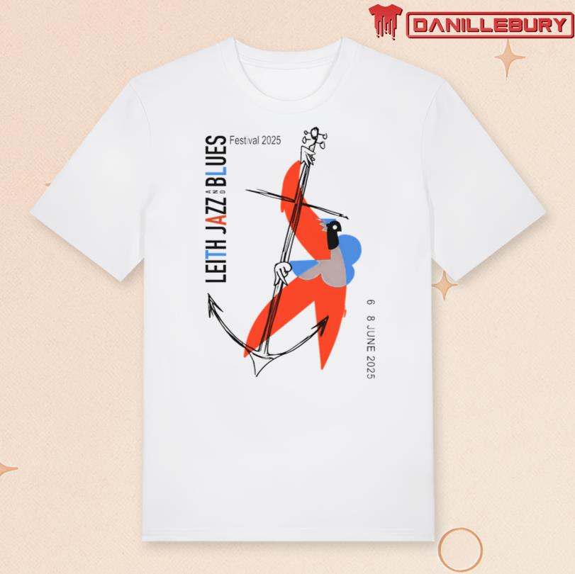 Leith Jazz and Blues Festival 2025 Tshirt