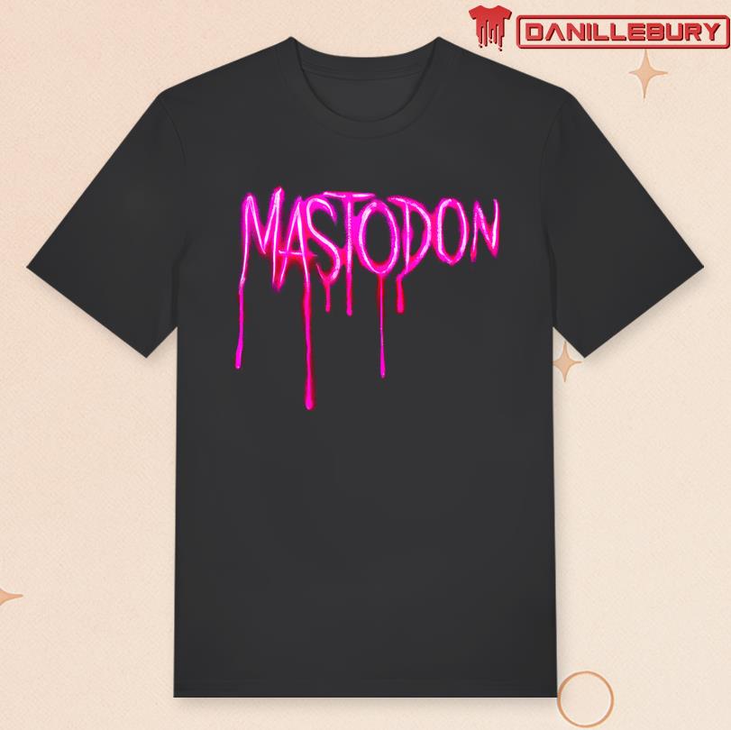 Mastodon Rocks Drip Logo Shirt