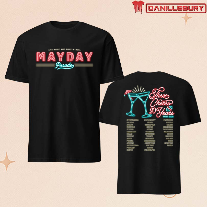 Mayday Parade 20 Years Tour Tee