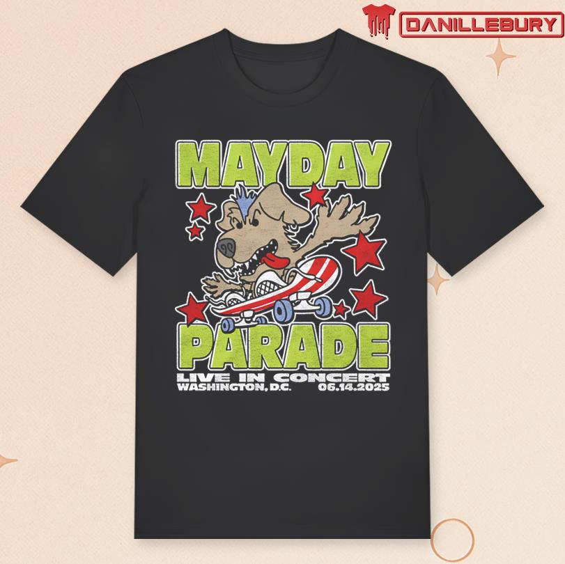 Mayday Parade Live in Washington June 14 2025 Shirt