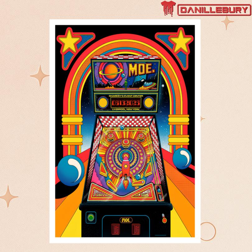 Moe Sharkeys Summer Stage Liverpool NY June 13 2025 Event Poster