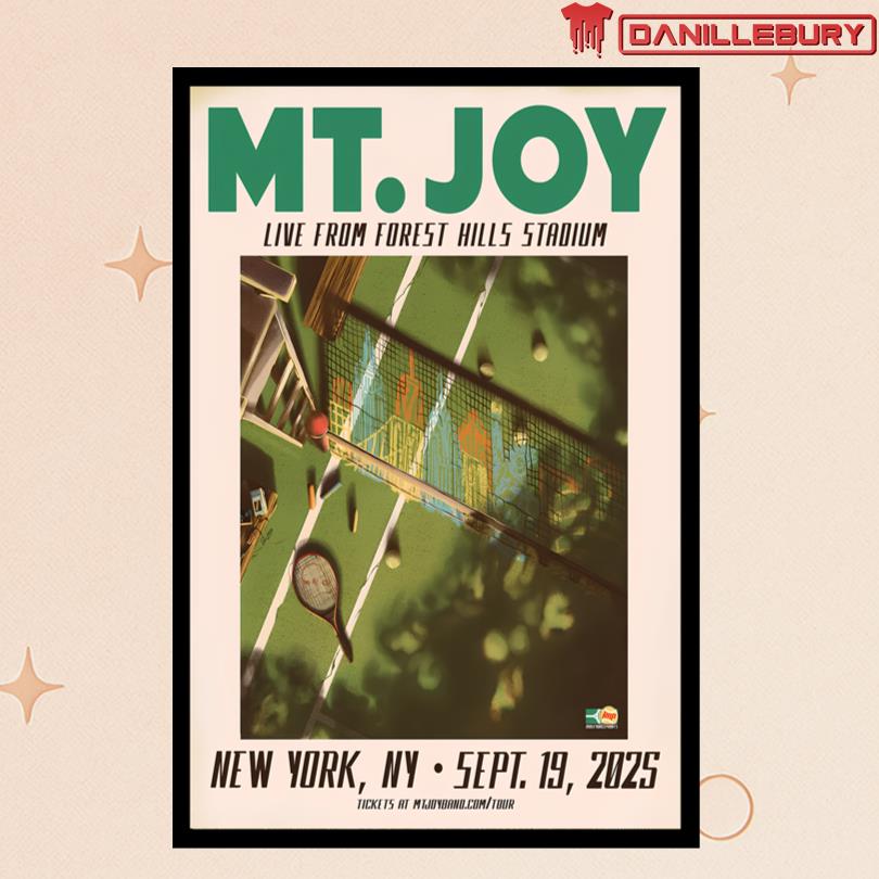 Mt Joy Sept 19 2025 New York NY Poster