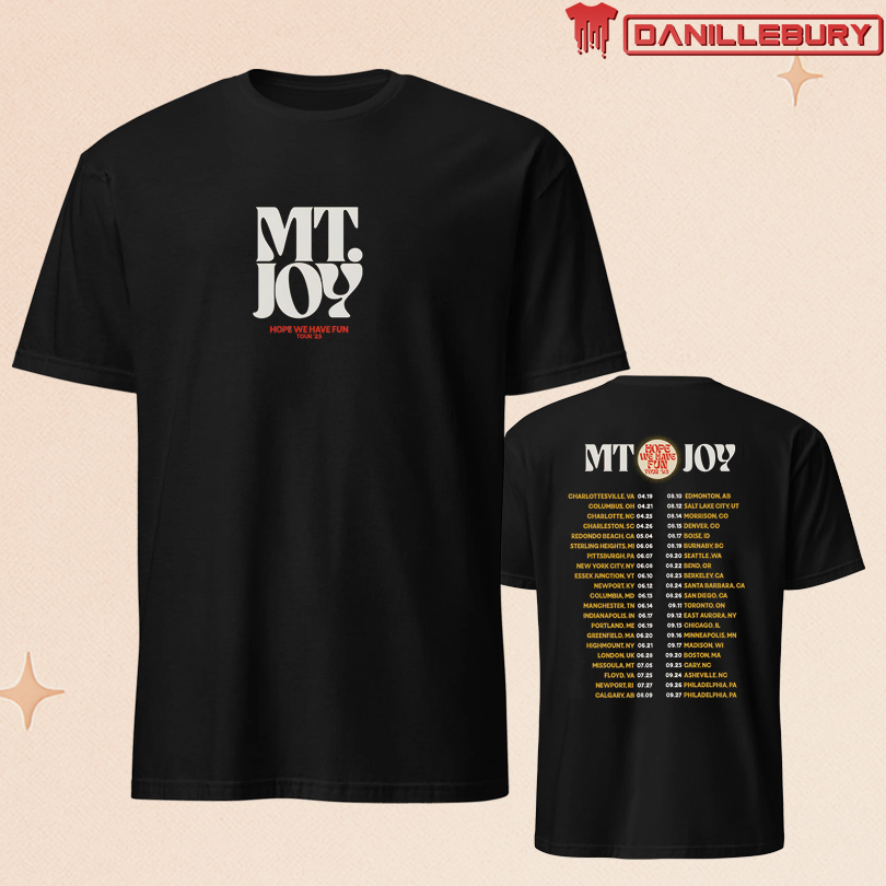Mt Joy Tour 2025 T-shirt