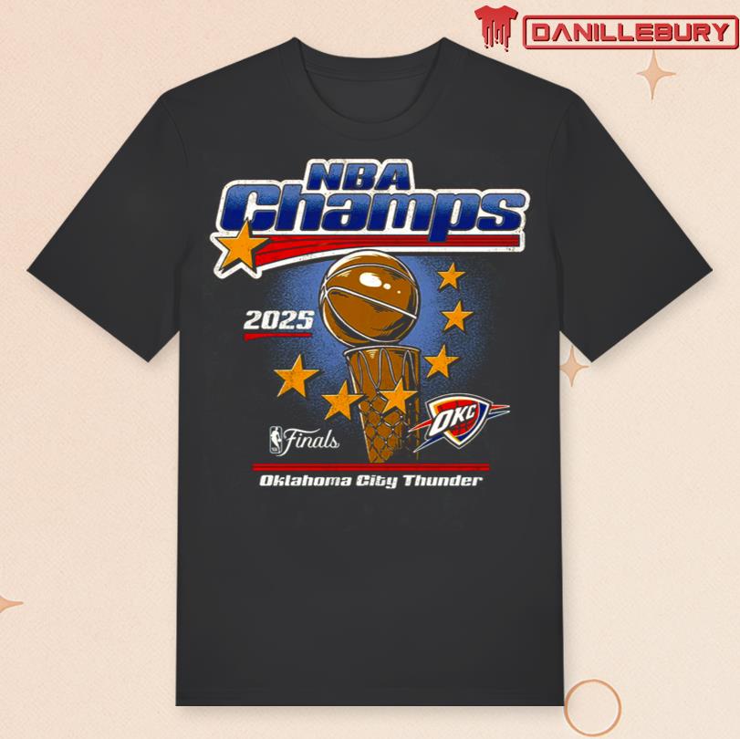 NBA Champion 2025 Finals OKC Thunder Shirt