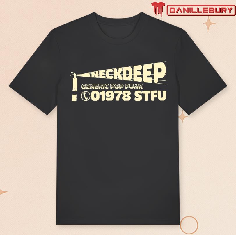 Neck Deep Extinguisher Tee
