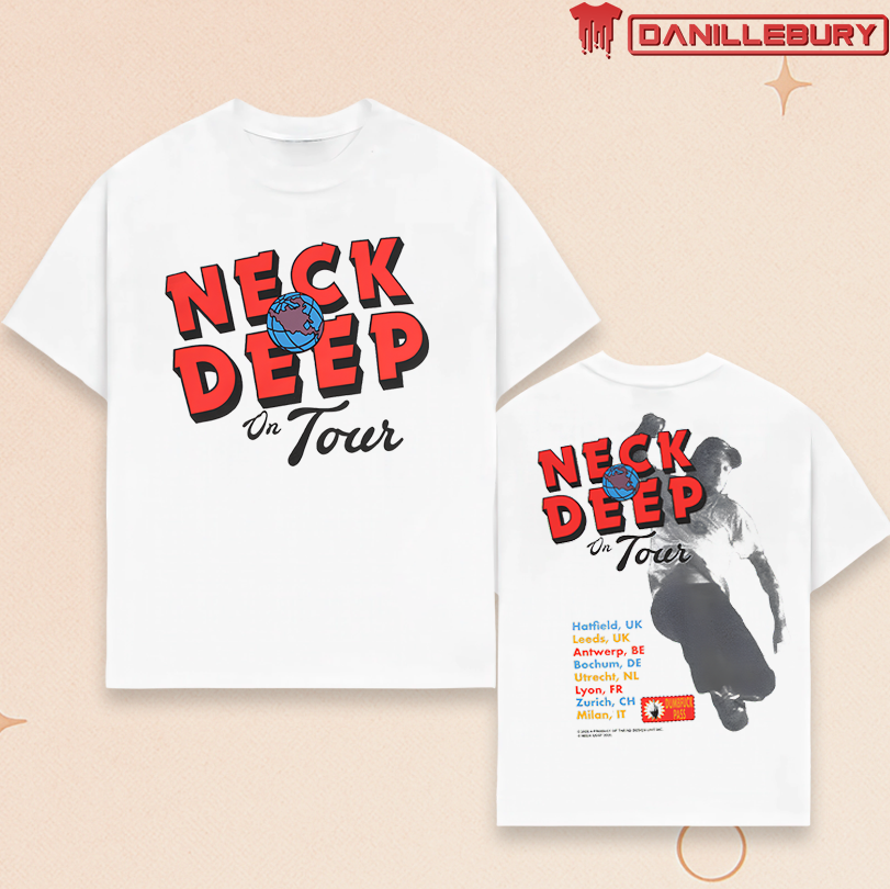 Neck Deep Slam Dunk 25 Tour Tee