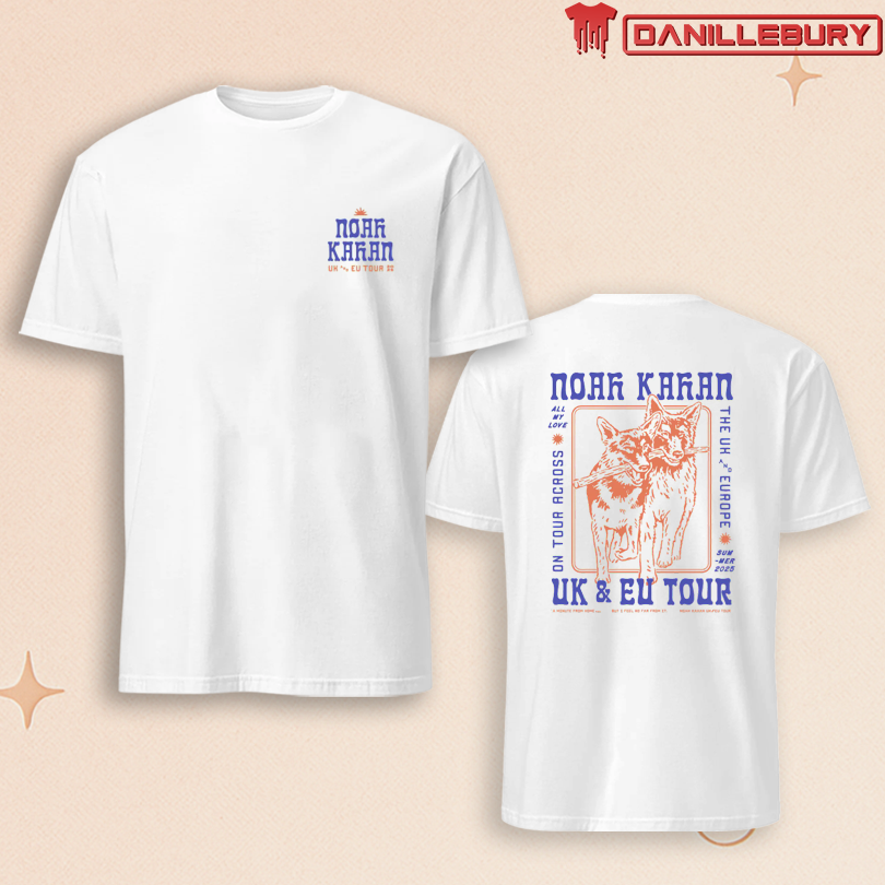 Noah Kahan 2025 Passing Through Tour T-shirt
