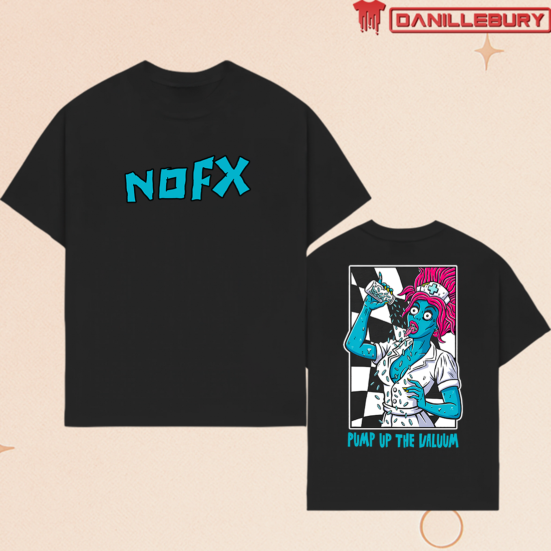 Nofx Pump Up The Valuum Tee