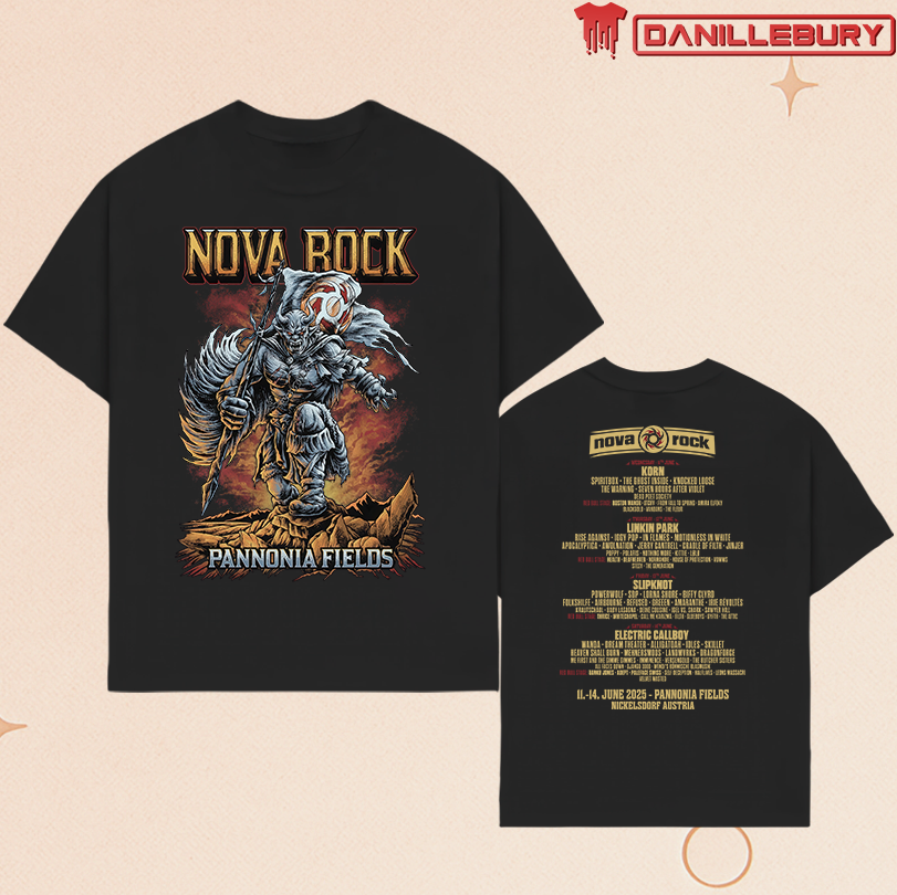 Nova Rock Festival Flag Tshirt