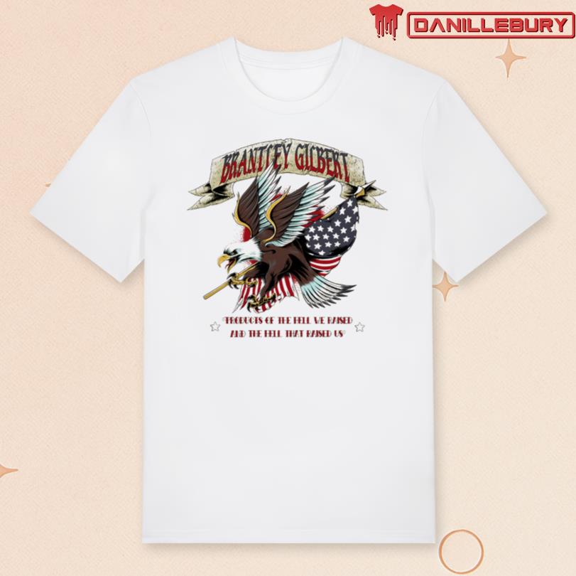 Official Brantley Gilbert Tattoo Eagle T-Shirt
