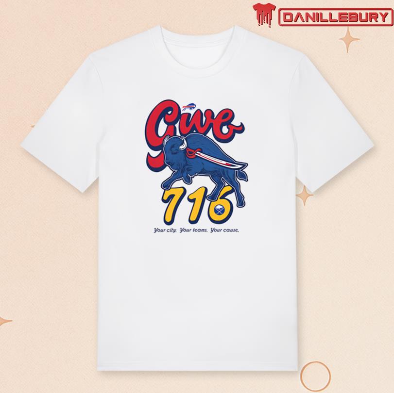 Official Buffalo Bills Buffalo Sabres GIVE 716 Tee