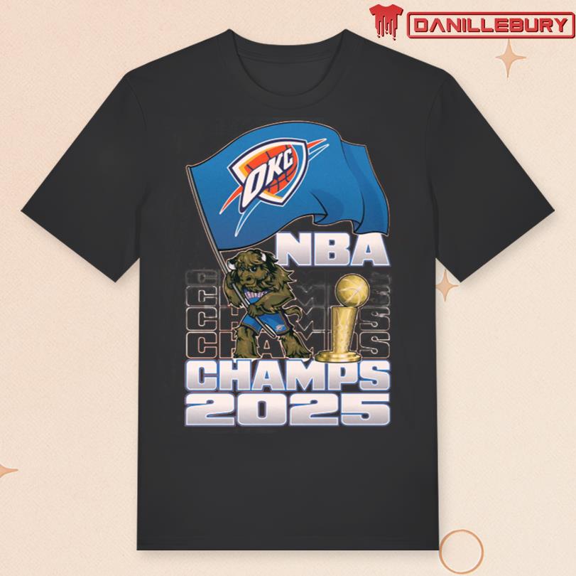 OKC Merch Champions 2025 T-shirt