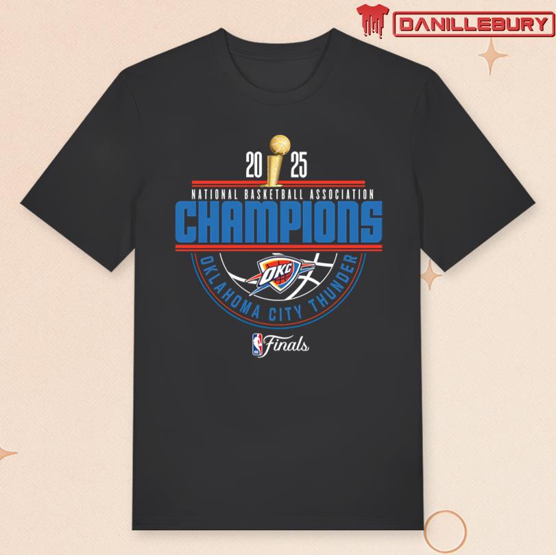OKC Thunder 2025 NBA Champions Arch T-shirt