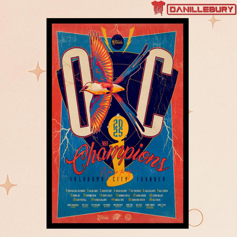 Oklahoma City Champions 2025 Poster