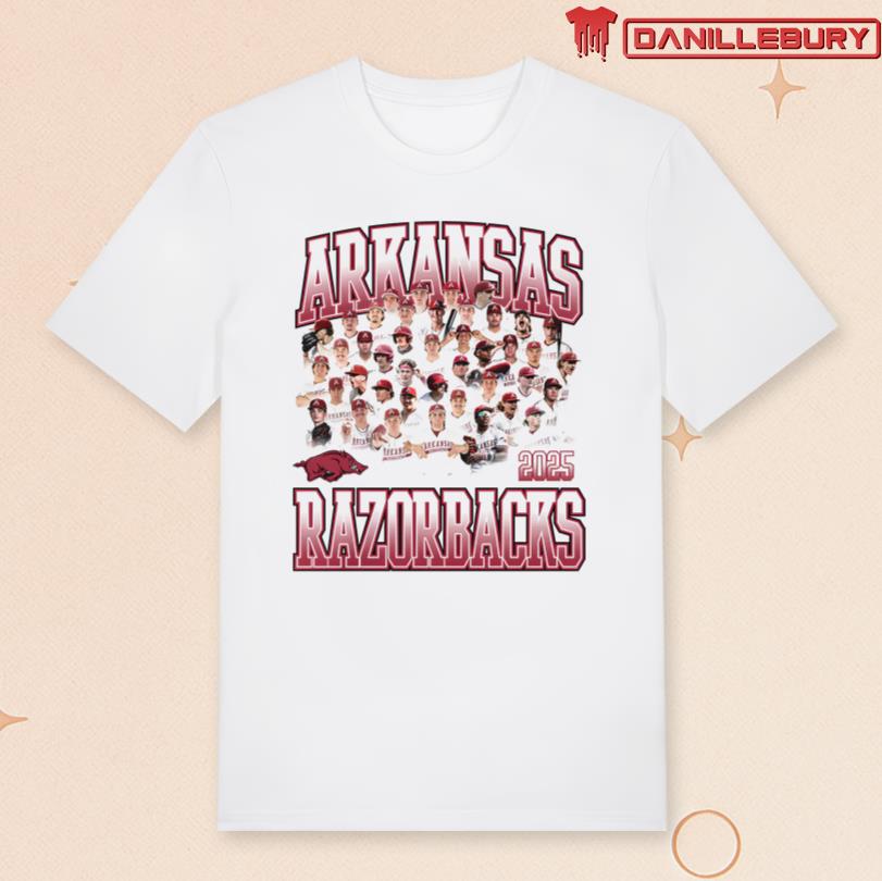 Omahogs 2025 Arkansas Baseball Team Shirt