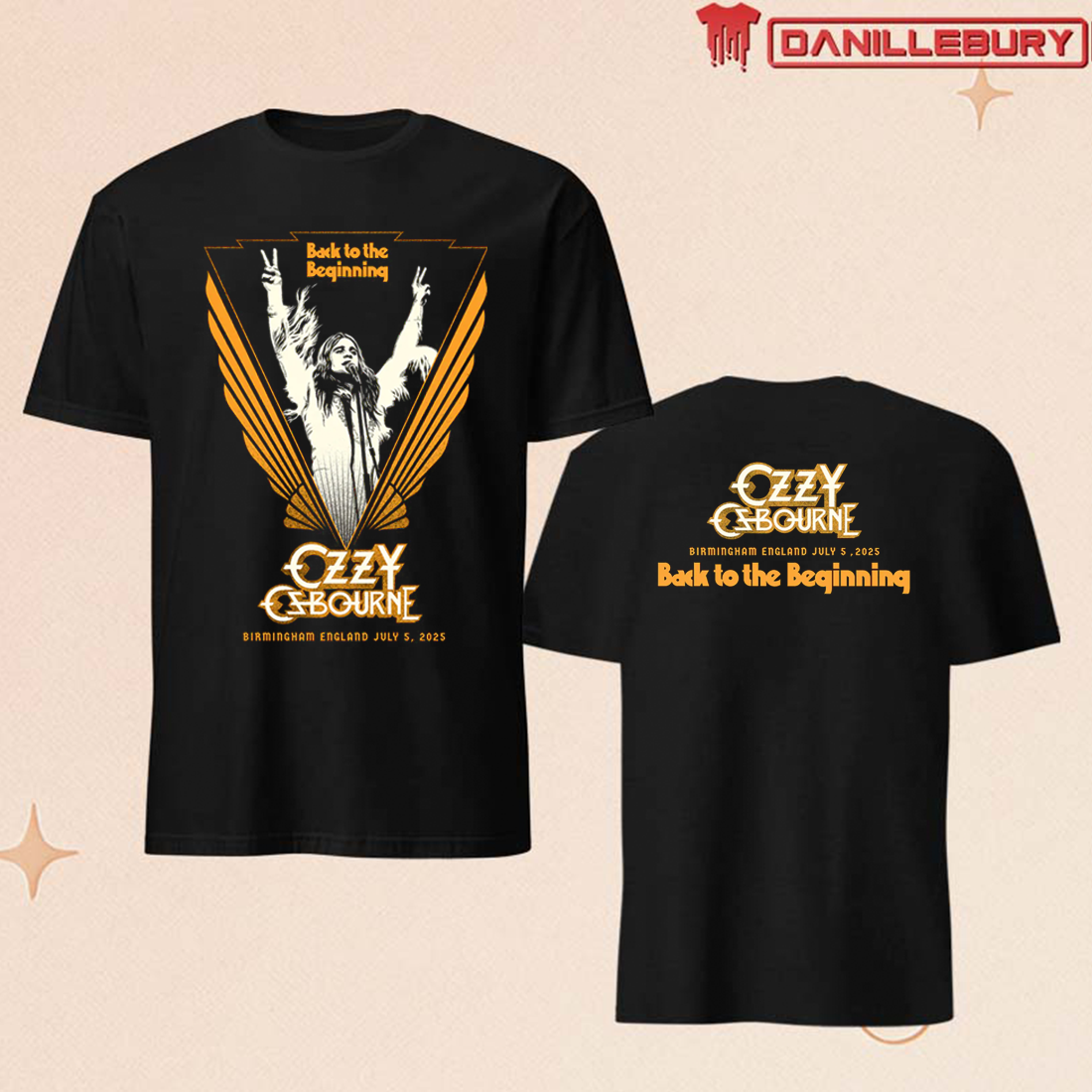Ozzy Osbourne Shep Fairey T-shirt