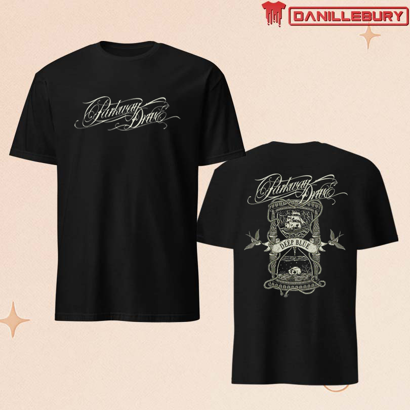 Parkway Drive Deep Blue Hourglass Tee