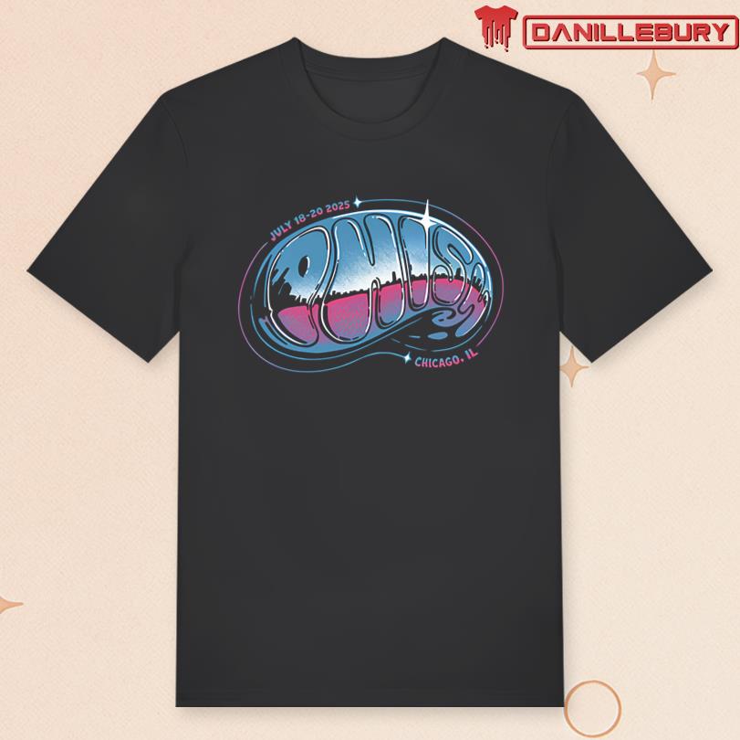 Phish July 18-20 2025 Chicago IL T-shirt