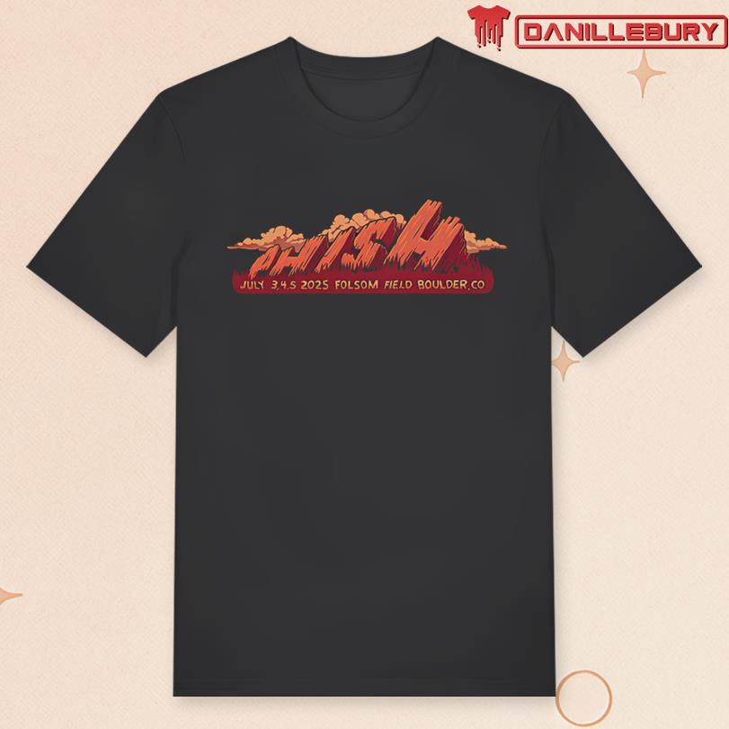 Phish July 3-4-5 2025 Boulder CO Tee