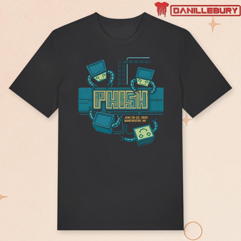 Phish June 20-22 2025 Manchester NH Tee