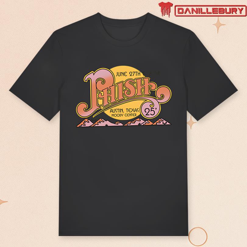 Phish June 27-28 2025 Austin TX T-shirt