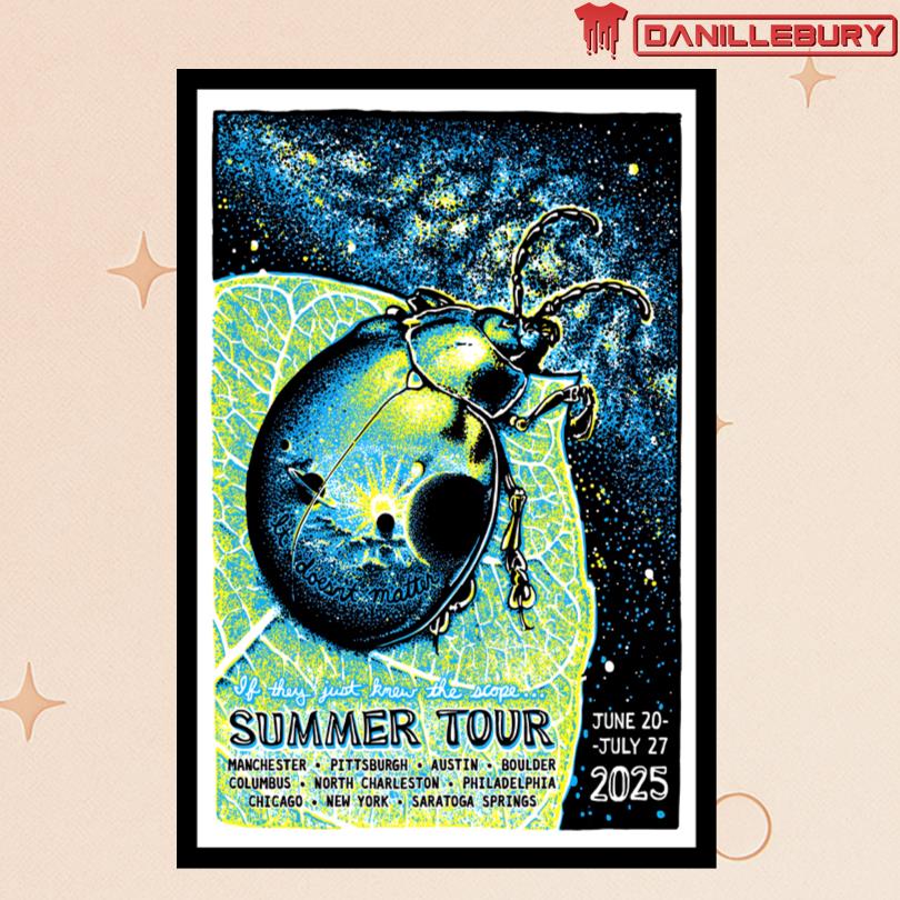 Phish Summer Tour June 20-July 27 2025 Poster