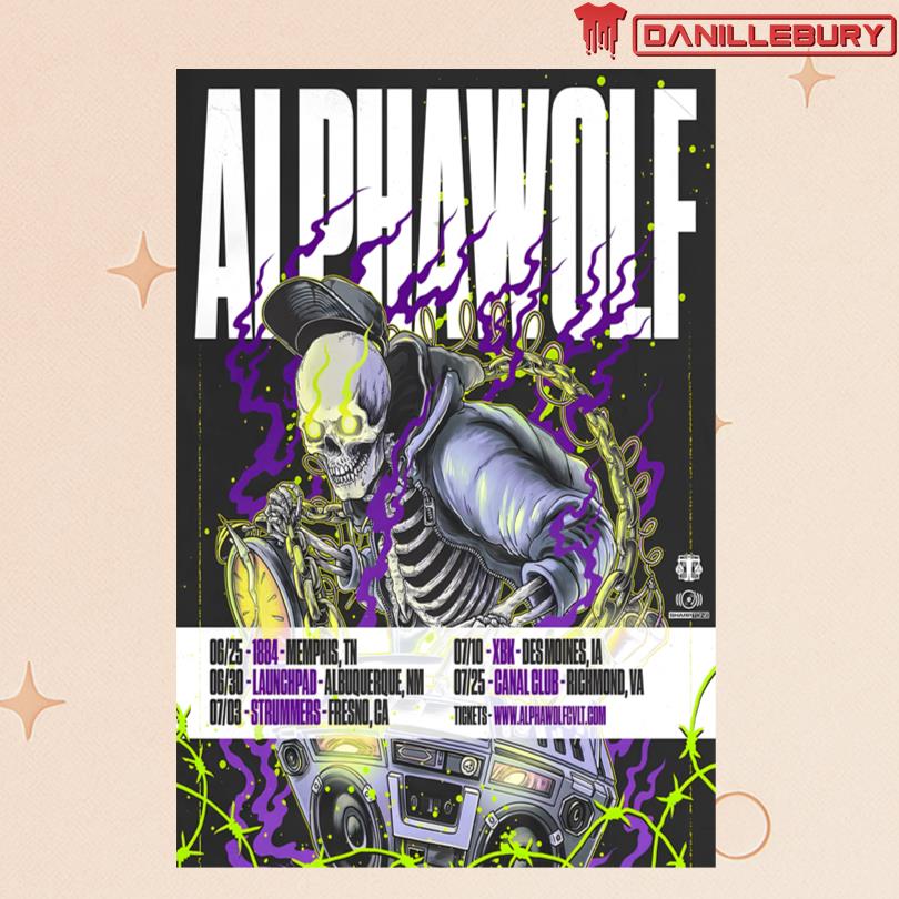 Poster Alpha Wolf 2025 Summer Tour