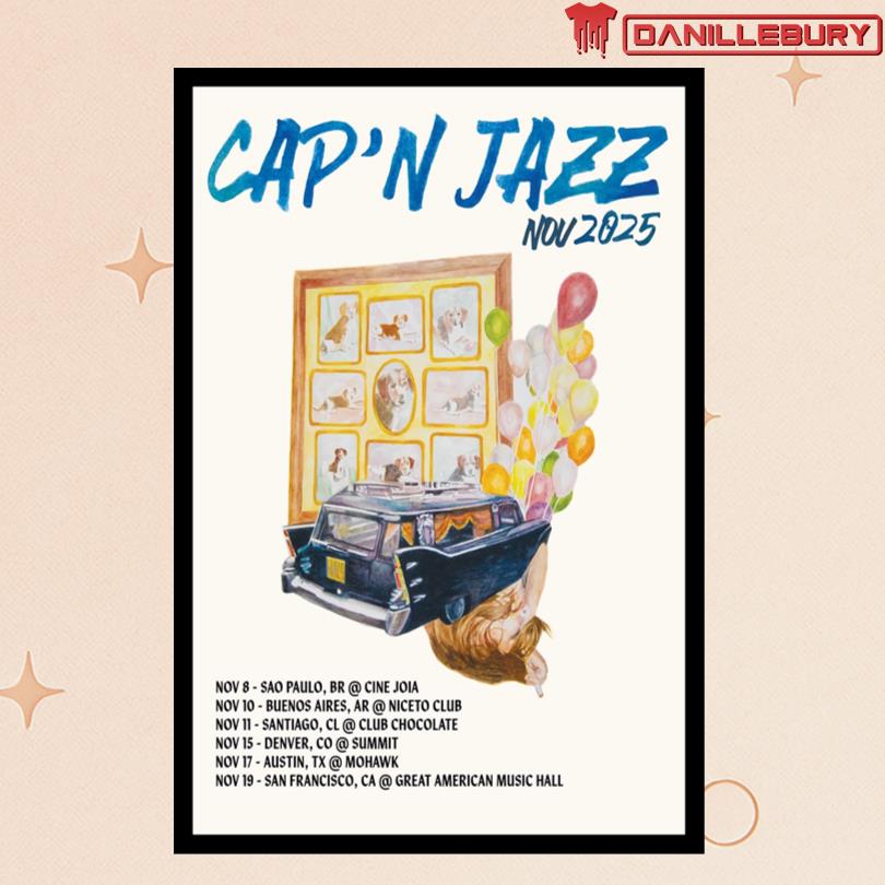 Poster Can\'t Jazz November 2025 Tour