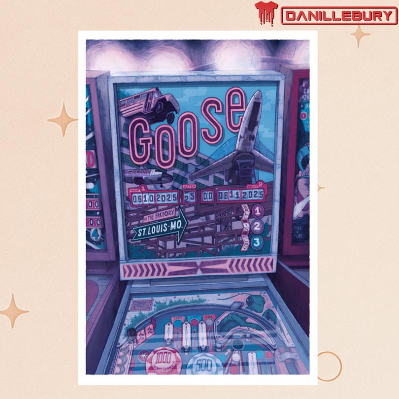 Poster Goose June 10-11 2025 St.Louis MO Tour