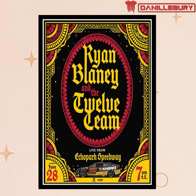 Poster Ryan Blaney and the Twelve Cheam June 28 2025
