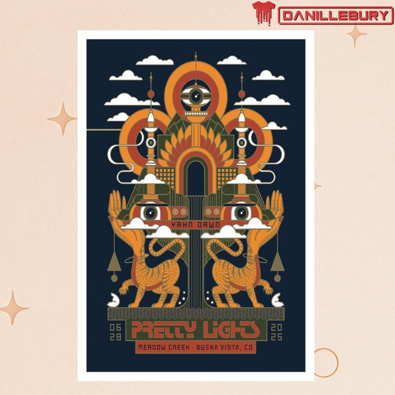 Pretty Lights At Meadow Creek Buena Vista CO June 27 2025 Poster