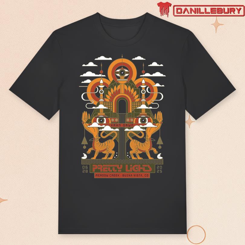 Pretty Lights June 28 2025 Meadow Creek Buena Vista, CO T-shirt