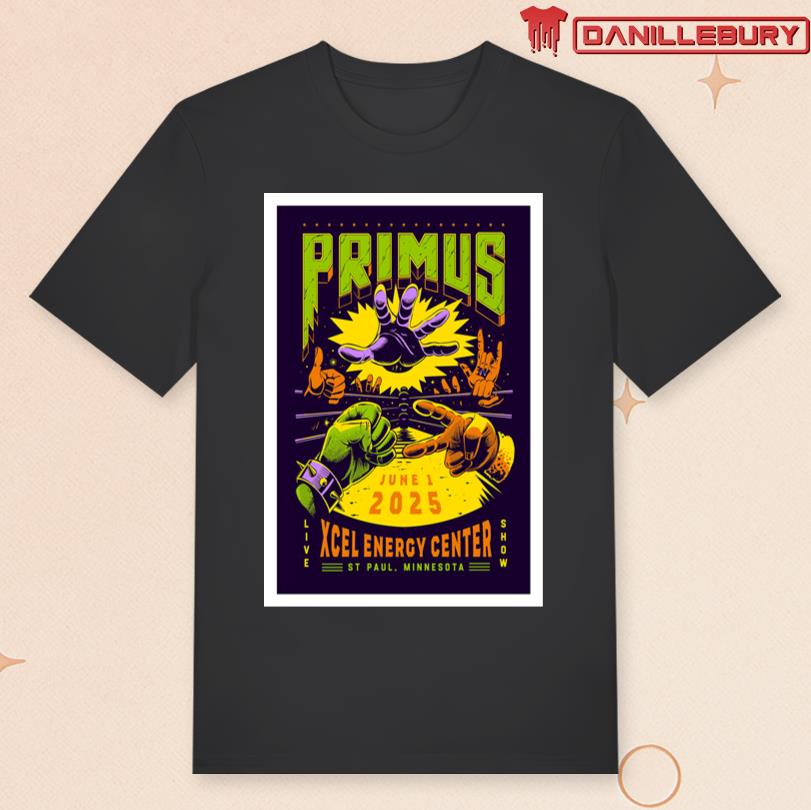 Primus June 1 2025 Xcel Energy Center Saint Paul MN Poster