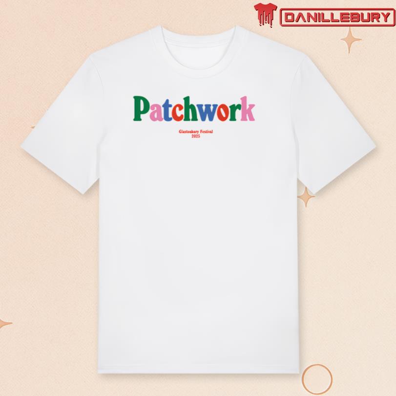 Pulp Patchwork Glastonbury Festival 2025 T-shirt
