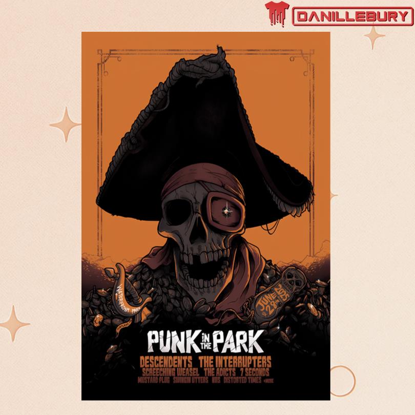 Punk In The Park Portland Oregon June 28 2025 Show Poster