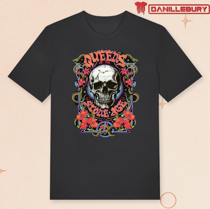 QOTSA Skull Collage Tee